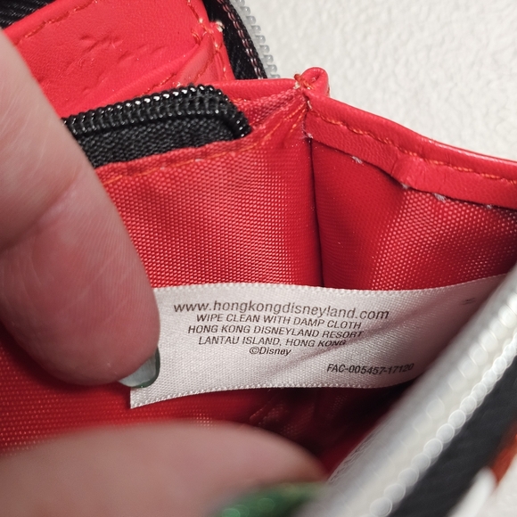 Minnie Mouse Red Glitter Zip-Around Wallet – Hong Kong Disneyland - Picture 7 of 7